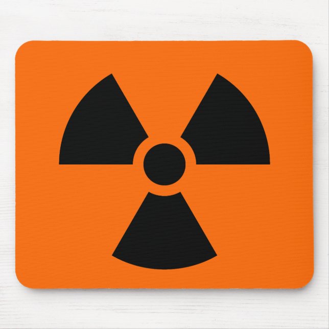 Radioactive Mouse Mat (Front)