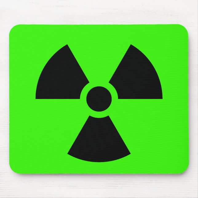 Radioactive Mouse Mat (Front)