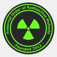 Radioactive Mutants Sticker