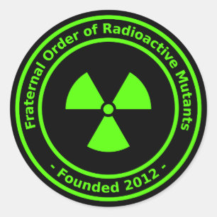 Radioactive Mutants Sticker
