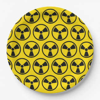 Radioactive Paper Plate