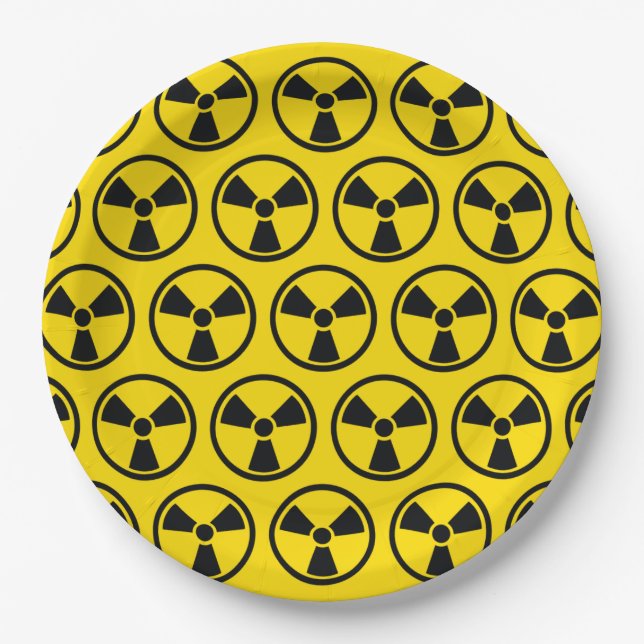 Radioactive Paper Plate (Front)