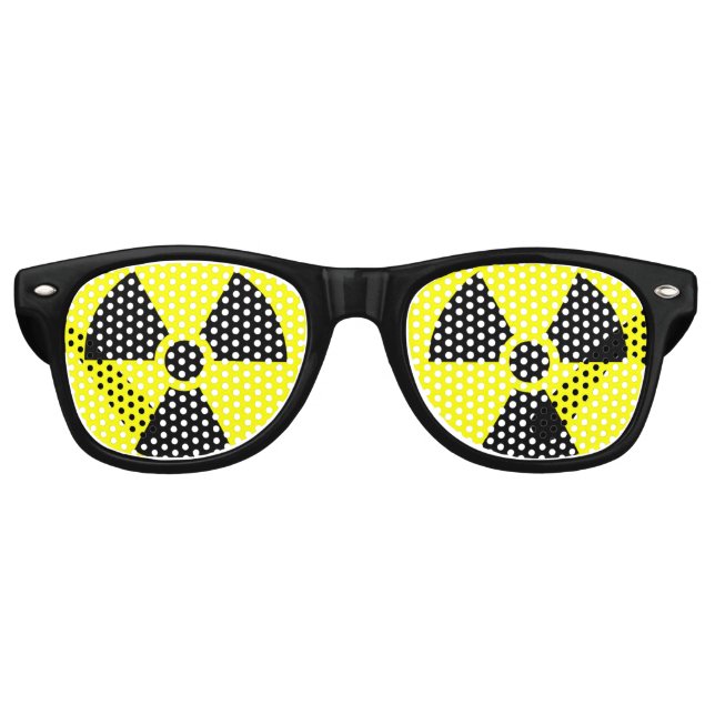 Radioactive Retro Sunglasses (Front)