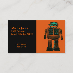 Radioactive Robot Rebellion Business Card
