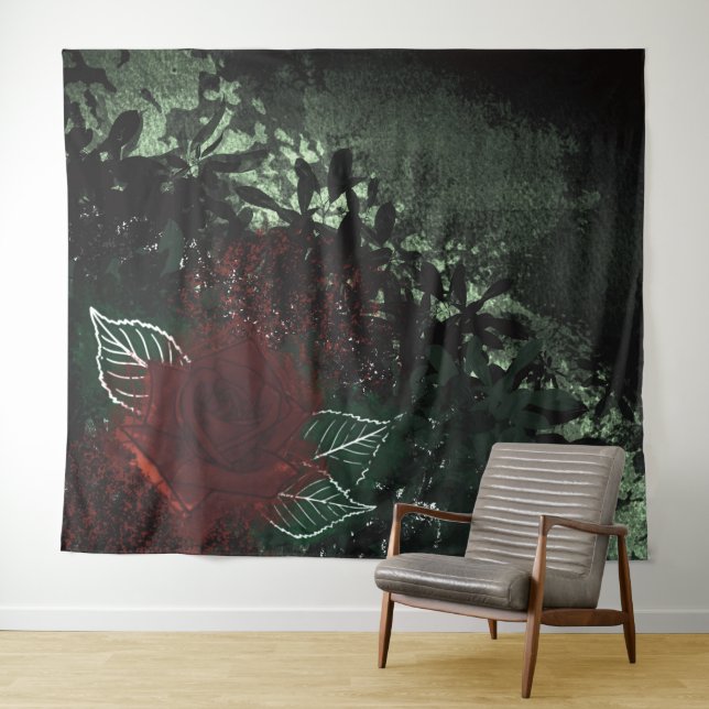 Radioactive Rose Tapestry (In Situ (Horizontal))