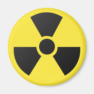 Radioactive Sign Magnet