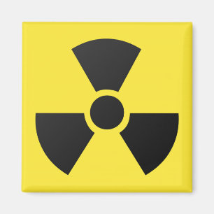 Radioactive Sign Magnet