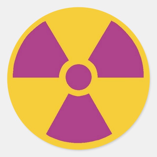 Radioactive Sticker (Front)
