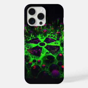 Radioactive Swamp, Sci-Fi Aesthetic, Swampy Design iPhone 15 Pro Max Case
