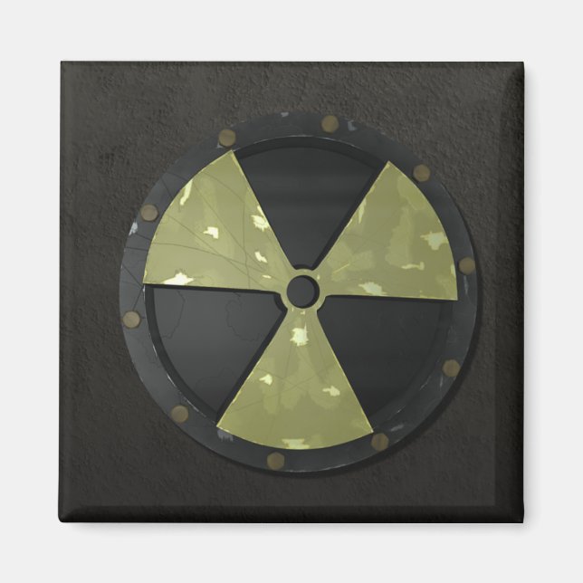 Radioactive Symbol Magnet (Front)
