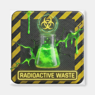 Radioactive Waste Absinthe Magnet