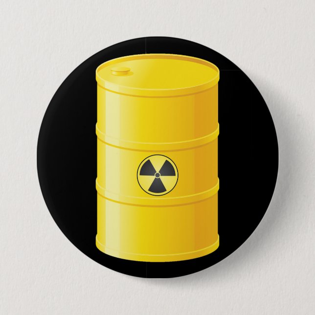 Radioactive Waste Button (Front)