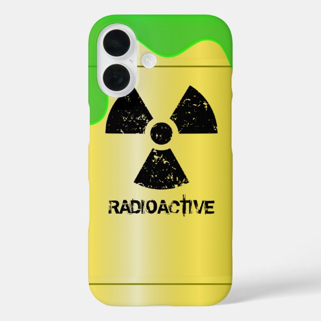 Radioactive Waste Drum Case-Mate iPhone Case (Back)