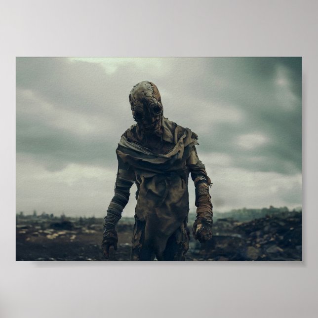 Radioactive Zombie Poster (Front)