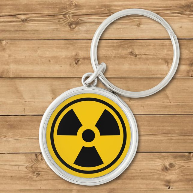 Radioactivity Warning Key Ring (Creator Uploaded)