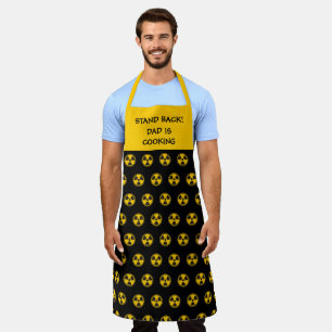 Radioactivity Warning Pattern Apron