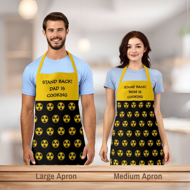 Radioactivity Warning Pattern Apron (Creator Uploaded)