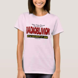 RadiOblivion - Blow Up White T-Shirt
