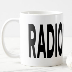 Radiography Typography Wraparound Mug