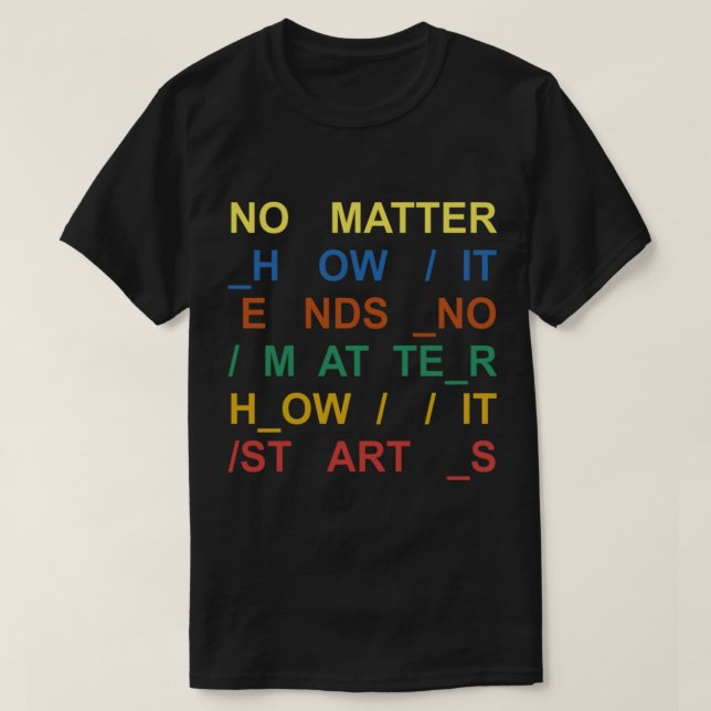 radiohead lyric in rainbows Essential T-Shirt (Design Front)