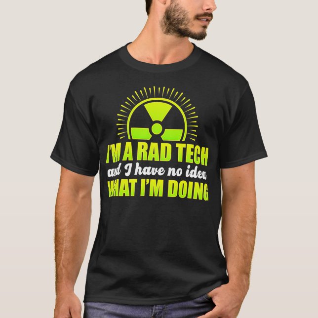 Radiologic Technologist Rad Tech Fun Knowledge Rad T-Shirt (Front)