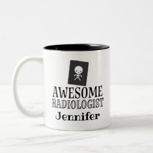 Radiologist Appreciation Gift Two-Tone Coffee Mug