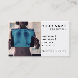 Radiologist Business Card