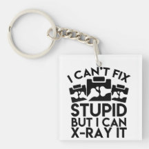Radiologist Keychain, Funny Radiology Keychain