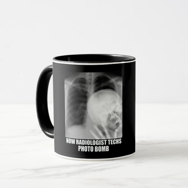 RADIOLOGIST PHOTO BOMB T-Shirt Mug (Front Left)
