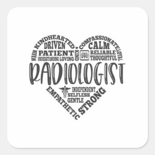 Radiologist, Radiologic Technologist Square Sticker