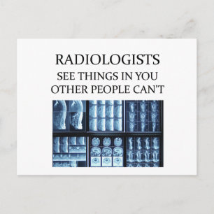 RADIOLOGisT  radiology Postcard