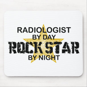 Radiologist Rock Star by Night Mouse Mat
