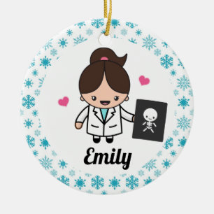 Radiologist X Ray Technician Xray Tech Ceramic Tree Decoration