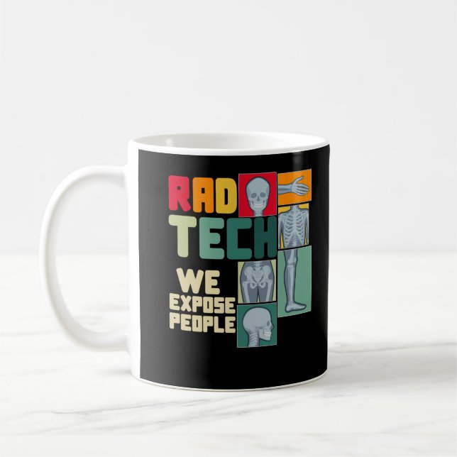 Radiologist Xray Funny Radiology Coffee Mug (Left)