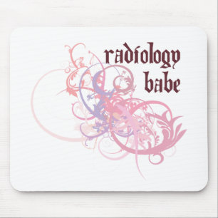 Radiology Babe Mouse Mat
