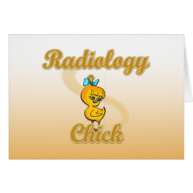 Radiology Chick (Front Horizontal)