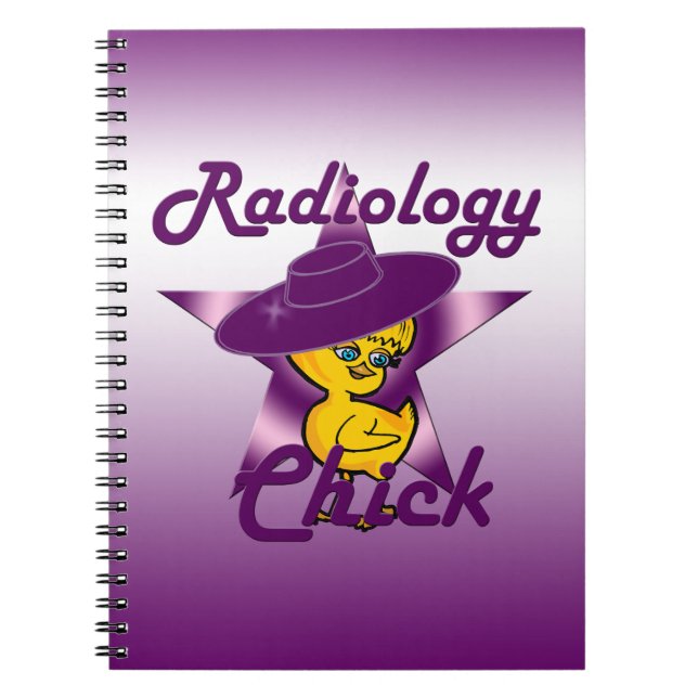 Radiology Chick #9 Notebook (Front)