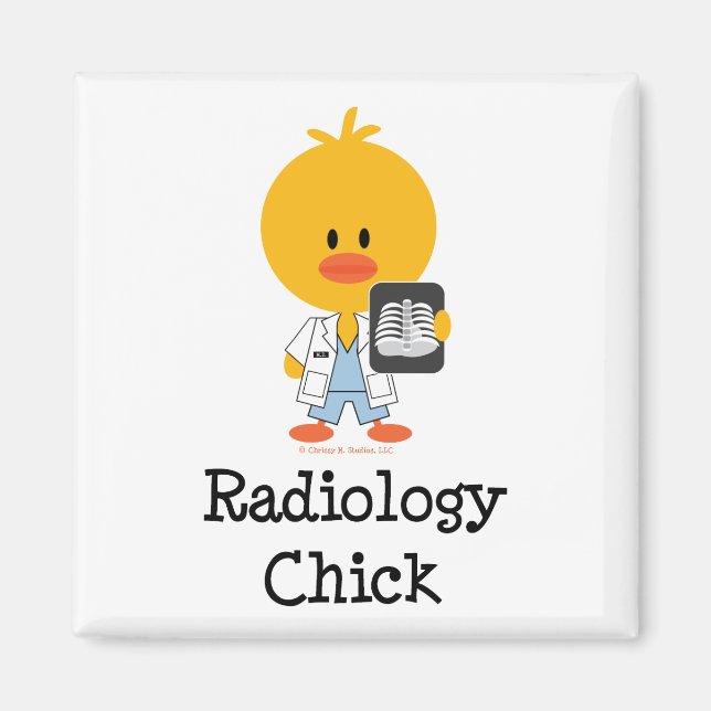 Radiology Chick Magnet (Front)