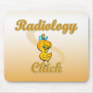 Radiology Chick Mouse Mat