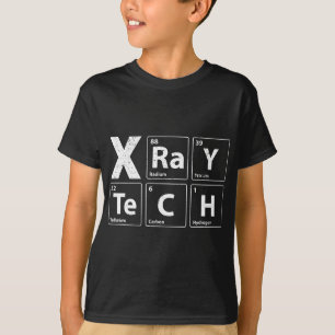 Radiology CT tech - Rad Tech periodic table X-ray T-Shirt