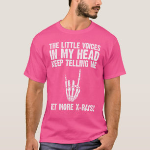 Radiology For Men Women X Ray Skeleton Rad Tech T-Shirt