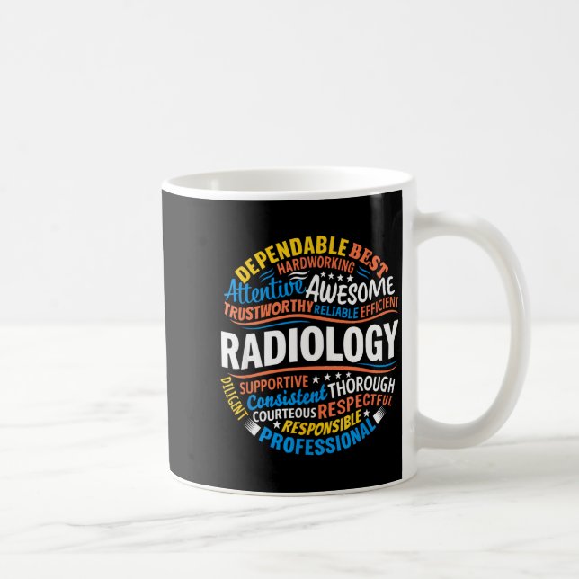 Radiology Funny Rad Tech Week Appreciation Radiolo Coffee Mug (Right)