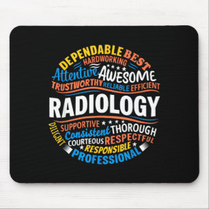 Radiology Funny Rad Tech Week Appreciation Radiolo Mouse Mat
