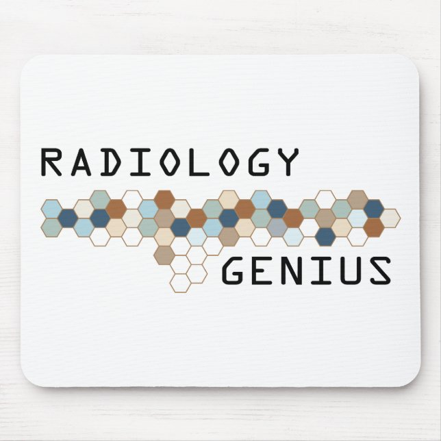 Radiology Genius Mouse Mat (Front)