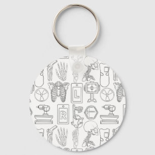 Radiology Gifts Key Ring