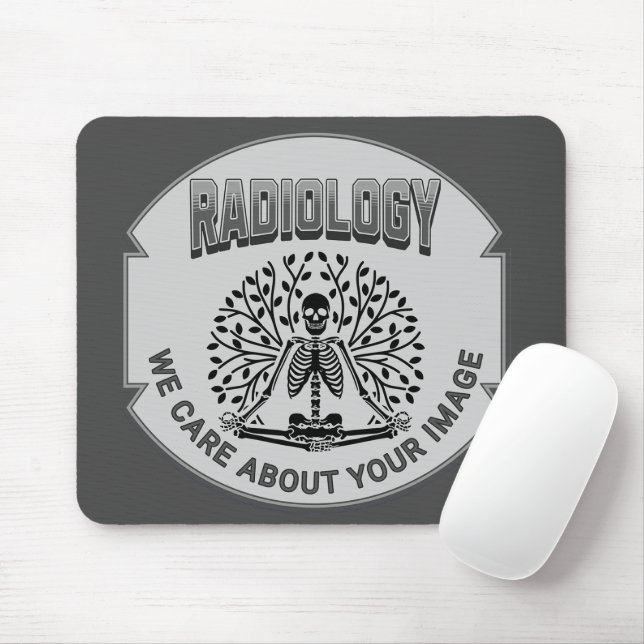 Radiology Humour – Your Image Matters Mouse Mat (With Mouse)