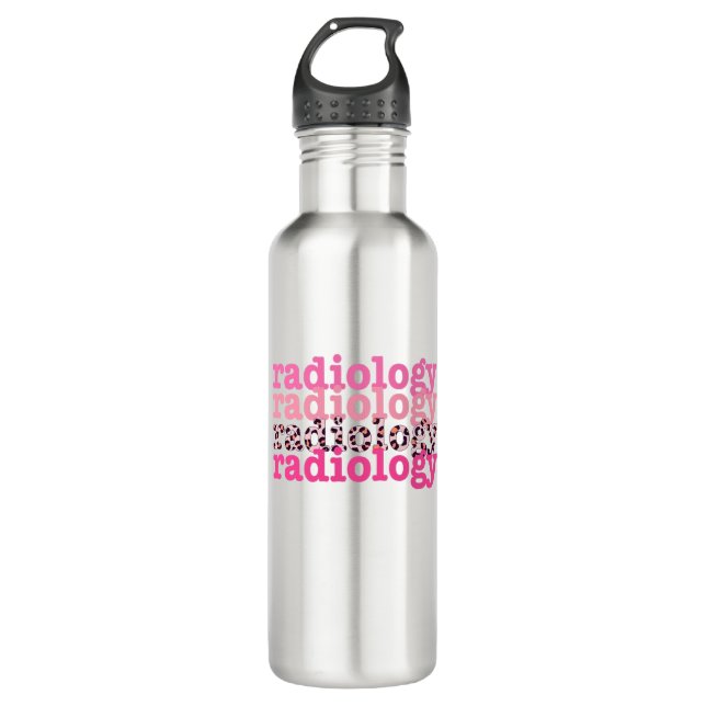 Radiology Leopard 710 Ml Water Bottle (Front)