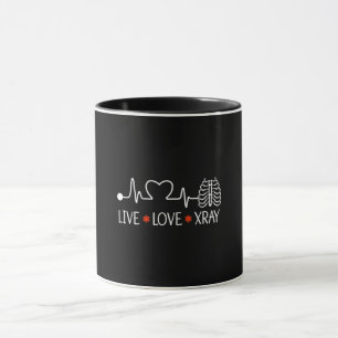 Radiology Live Love Xray Radiologist Technician Mug