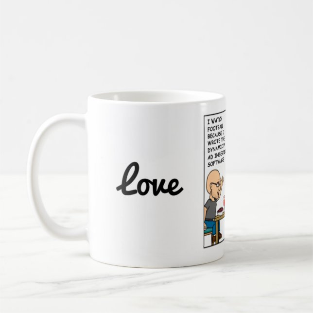 Radiology Love Coffee Mug (Left)