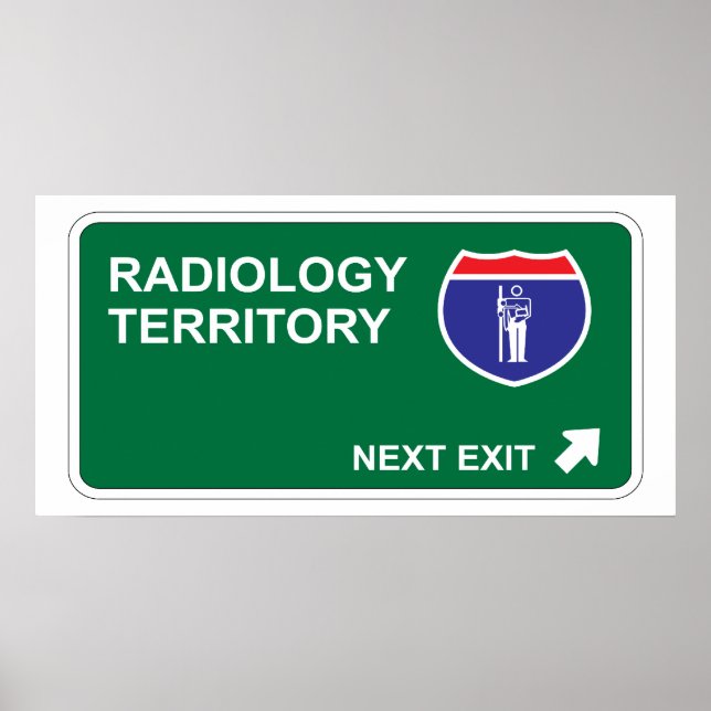 Radiology Next Exit Poster (Front)